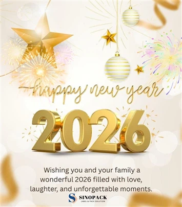 2026 yilni nishonlash: Sinopack sanoatidan yangi yil xabari